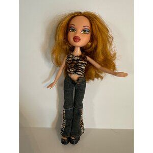 MGA Bratz Doll 2001 Limited Edition Wild Life Safari With Leopard Top & Flared J